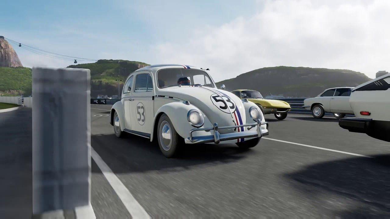 Herbie the love bug motorsport 7 mixed footage