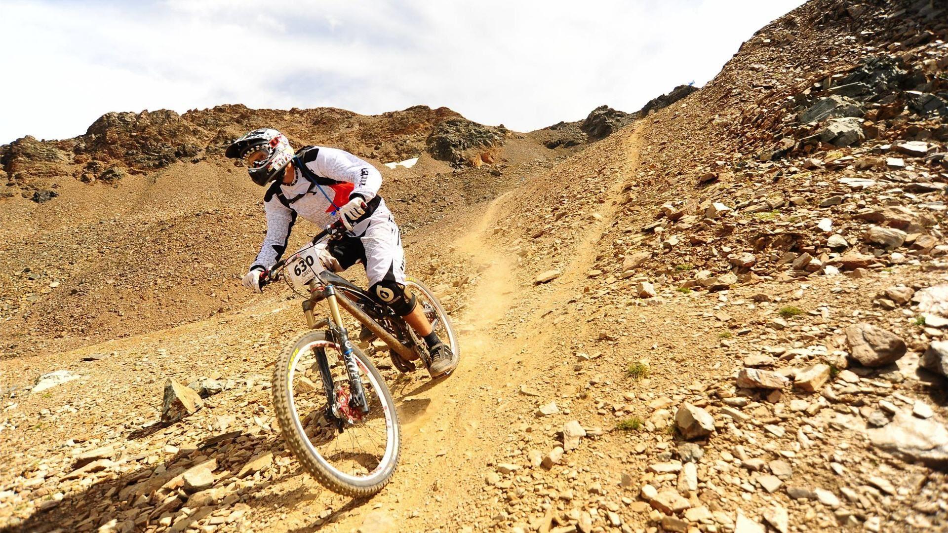 Downhill Mountain Bike Wallpaper 1920×1080