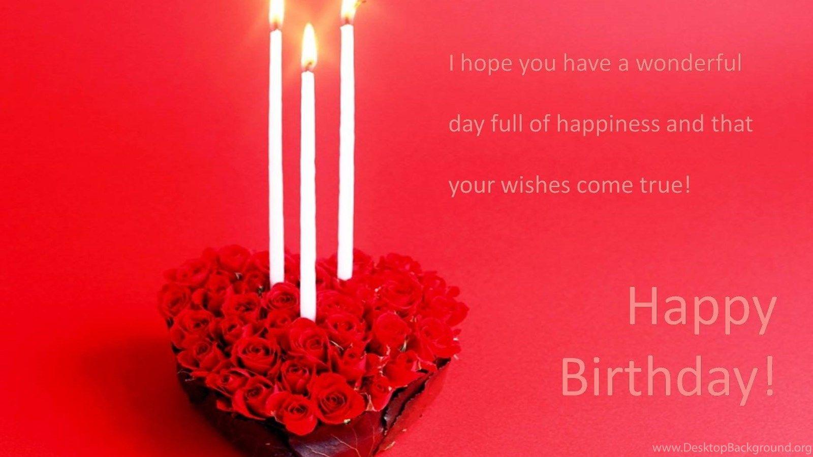 Happy Birthday Love Wallpapers - Wallpaper Cave