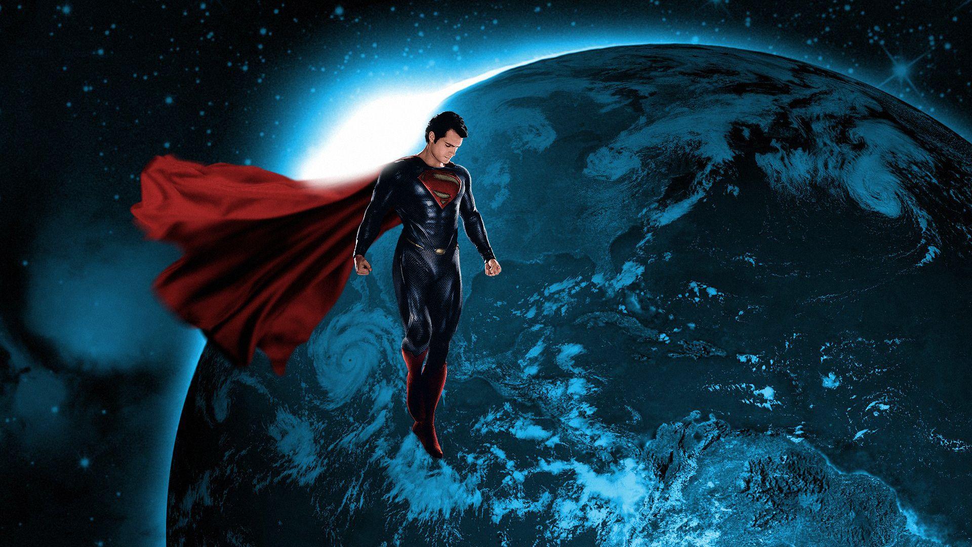 Man Of Steel Superman Flying HD Wallpaper, Background Image