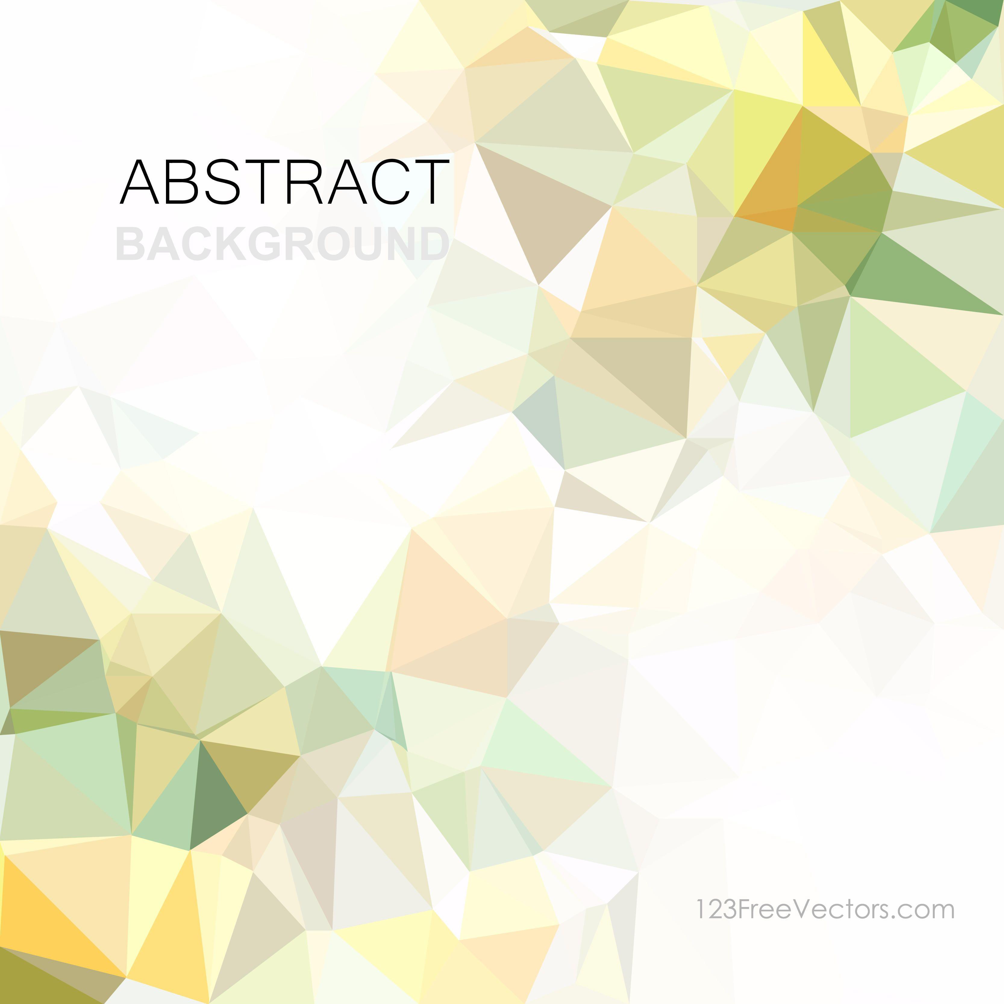 Polygonal Light Green Wallpaper Pattern BackgroundFreevectors