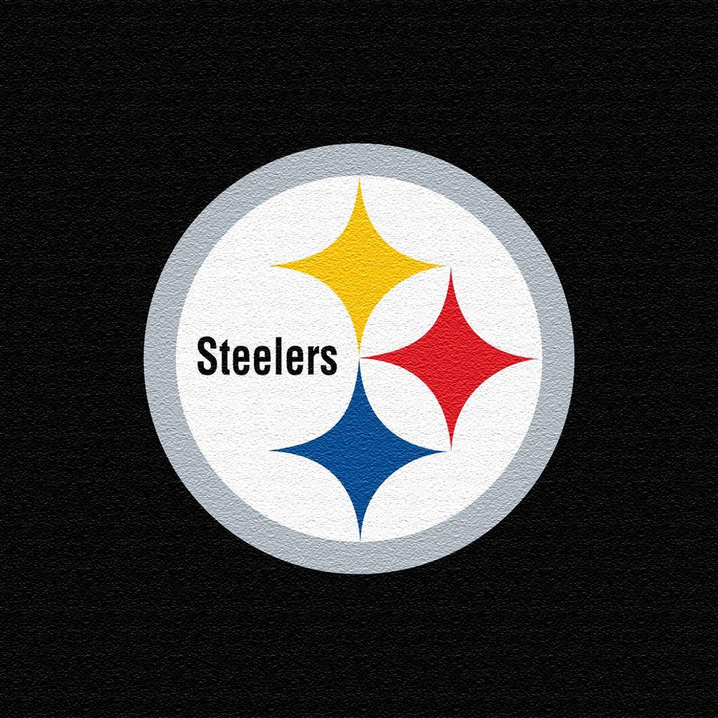 iPad Wallpaper with the Pittsburgh Steelers Team Logos