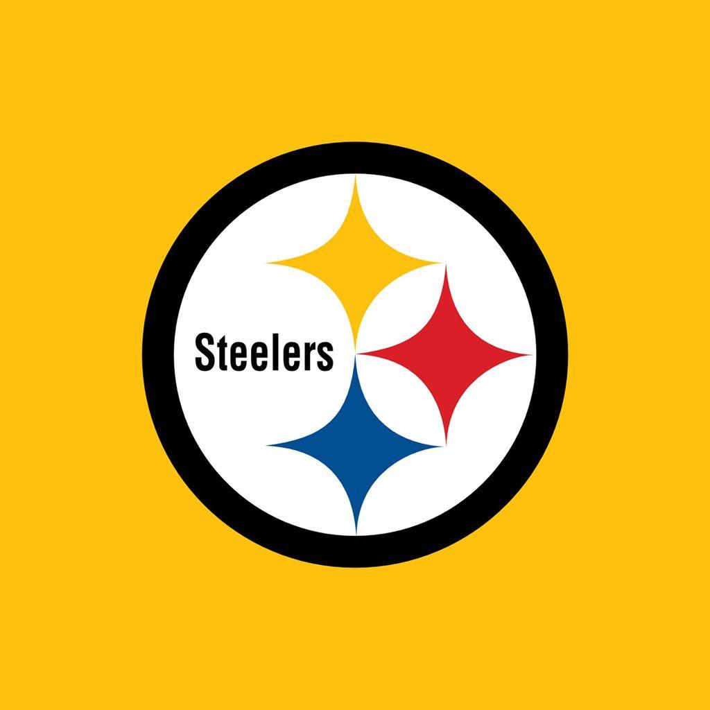iPad Wallpaper with the Pittsburgh Steelers Team Logos