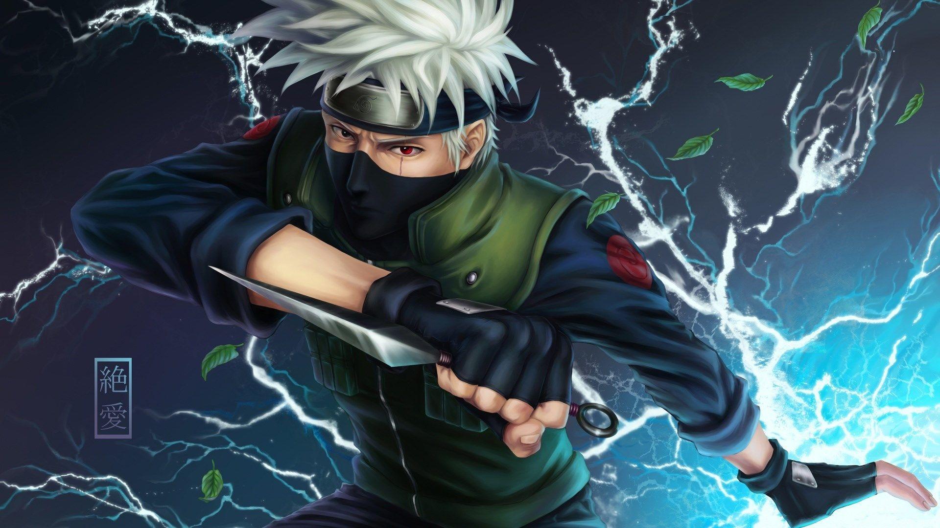 Wallpaper male, Naruto, Naruto, Kakashi Hatake, without a mask for mobile  and desktop, section сёнэн, resolution 1920x1080 - download