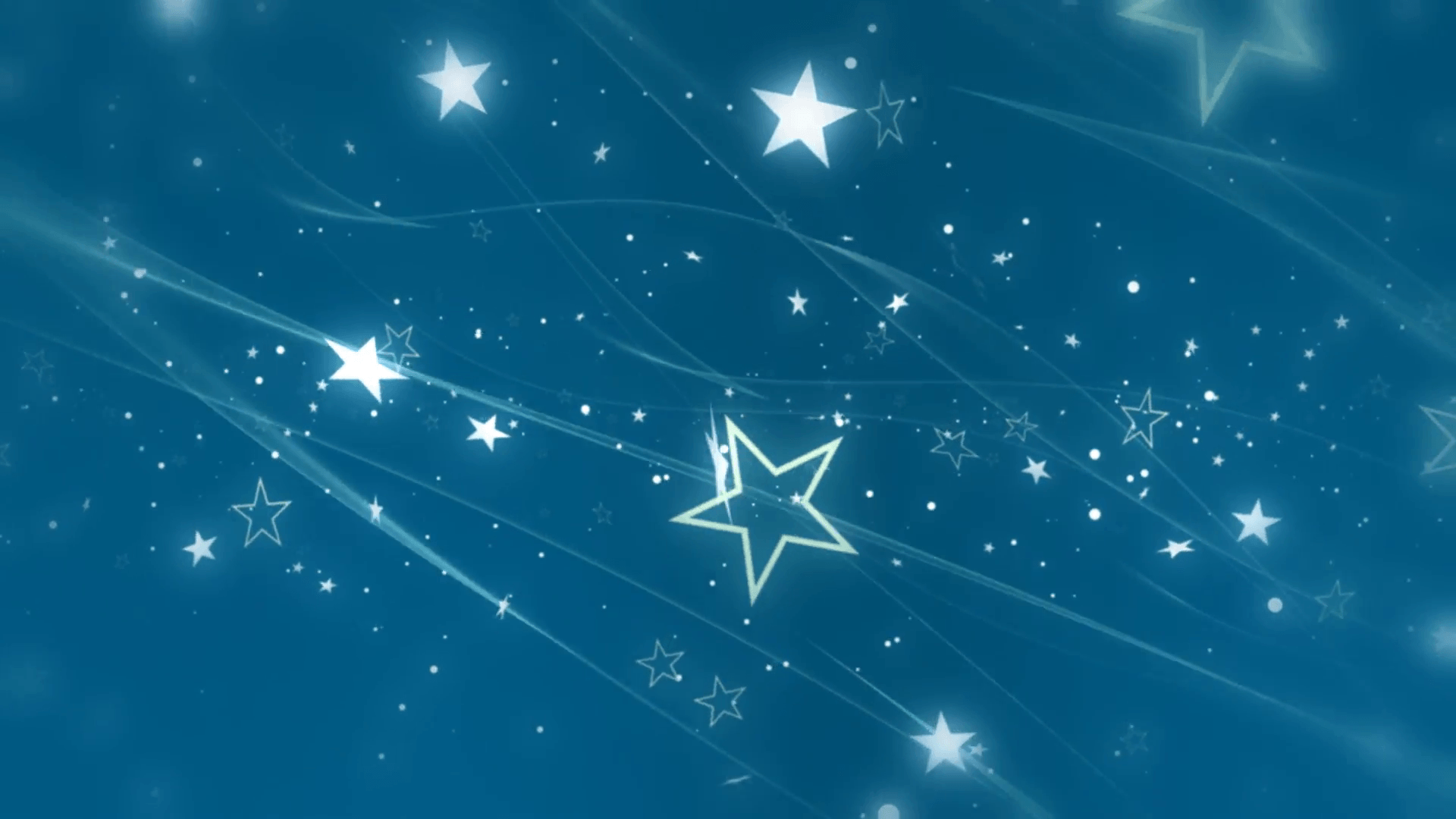 Stars and Wisps in Light Blue Looping Background Motion Background