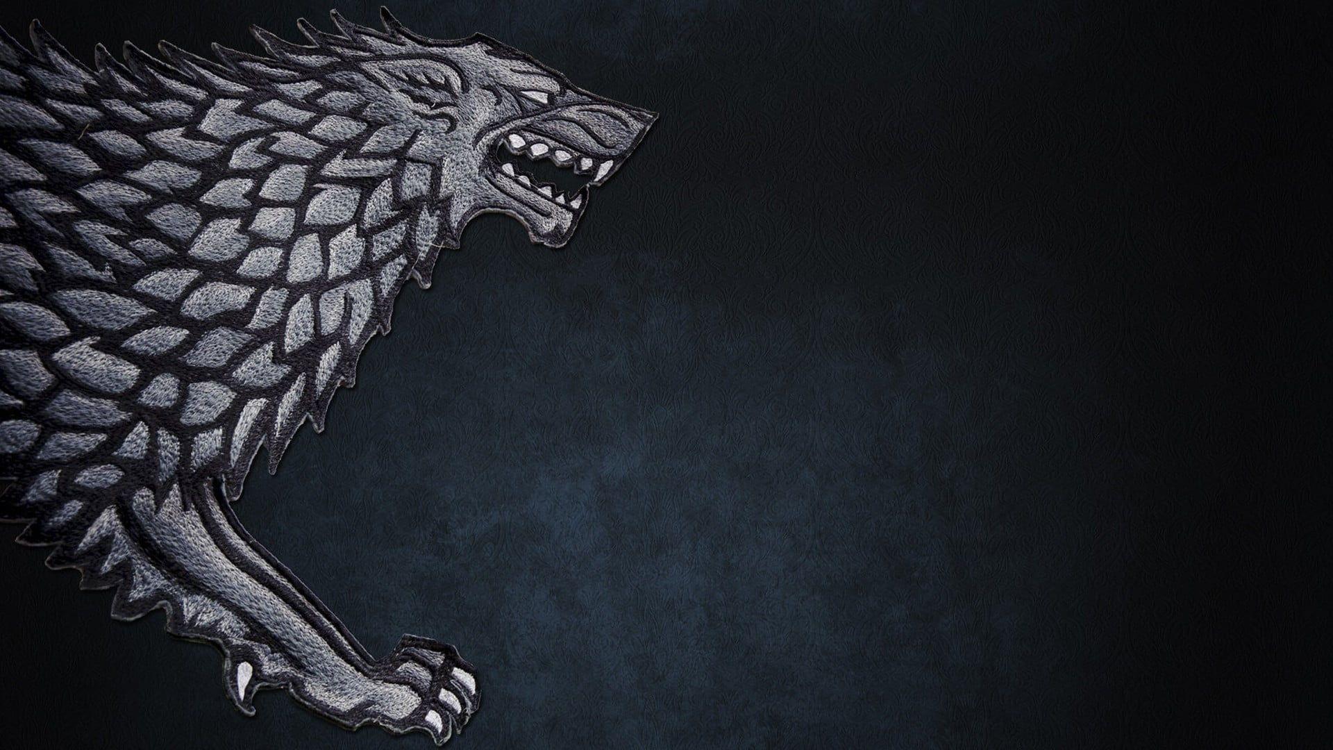 House of Stark logo HD wallpaper