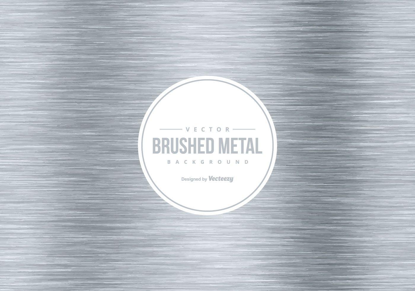 Vector Brushed Metal Background Free Vector Art, Stock
