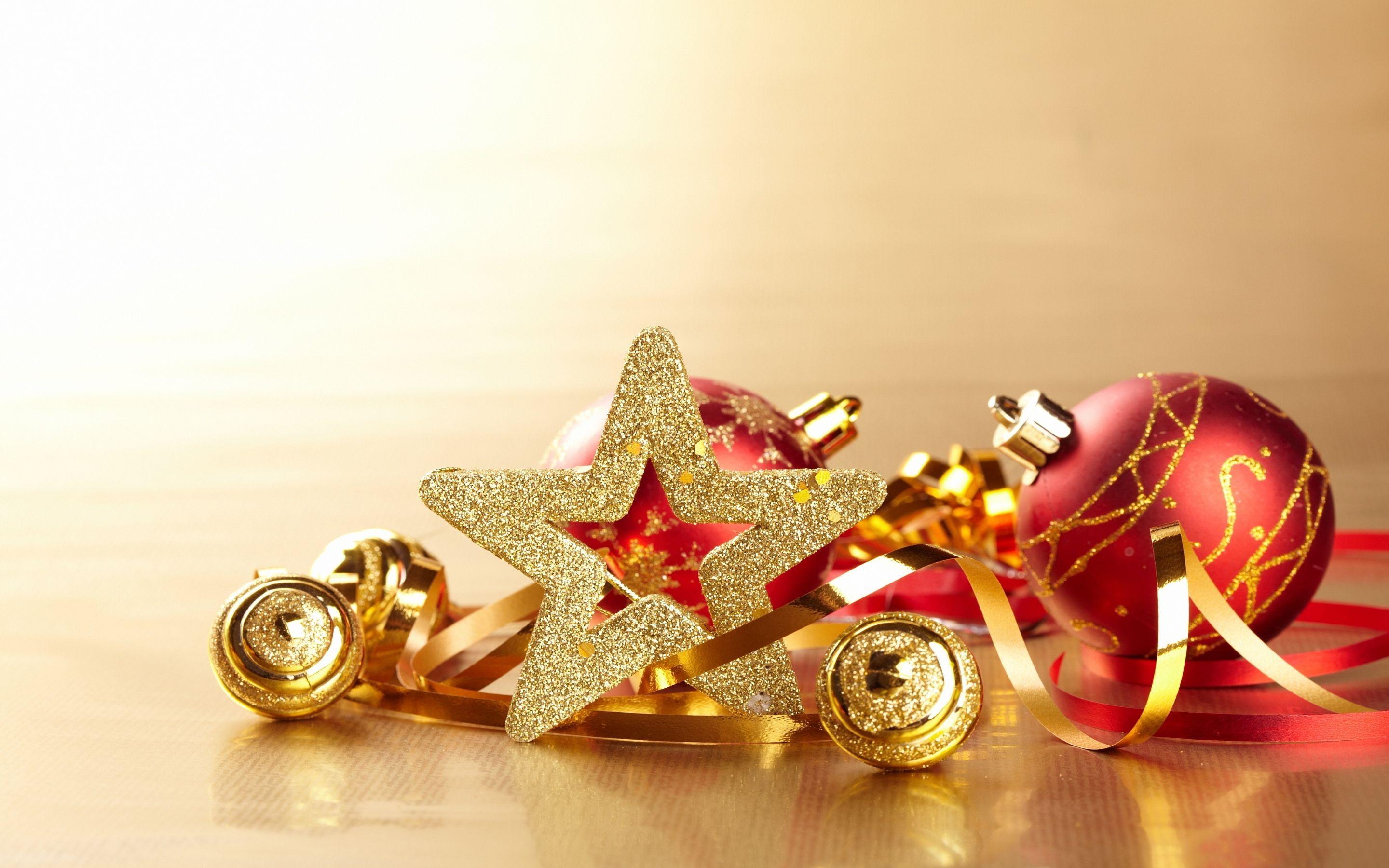 Gold Christmas Wallpapers - Wallpaper Cave