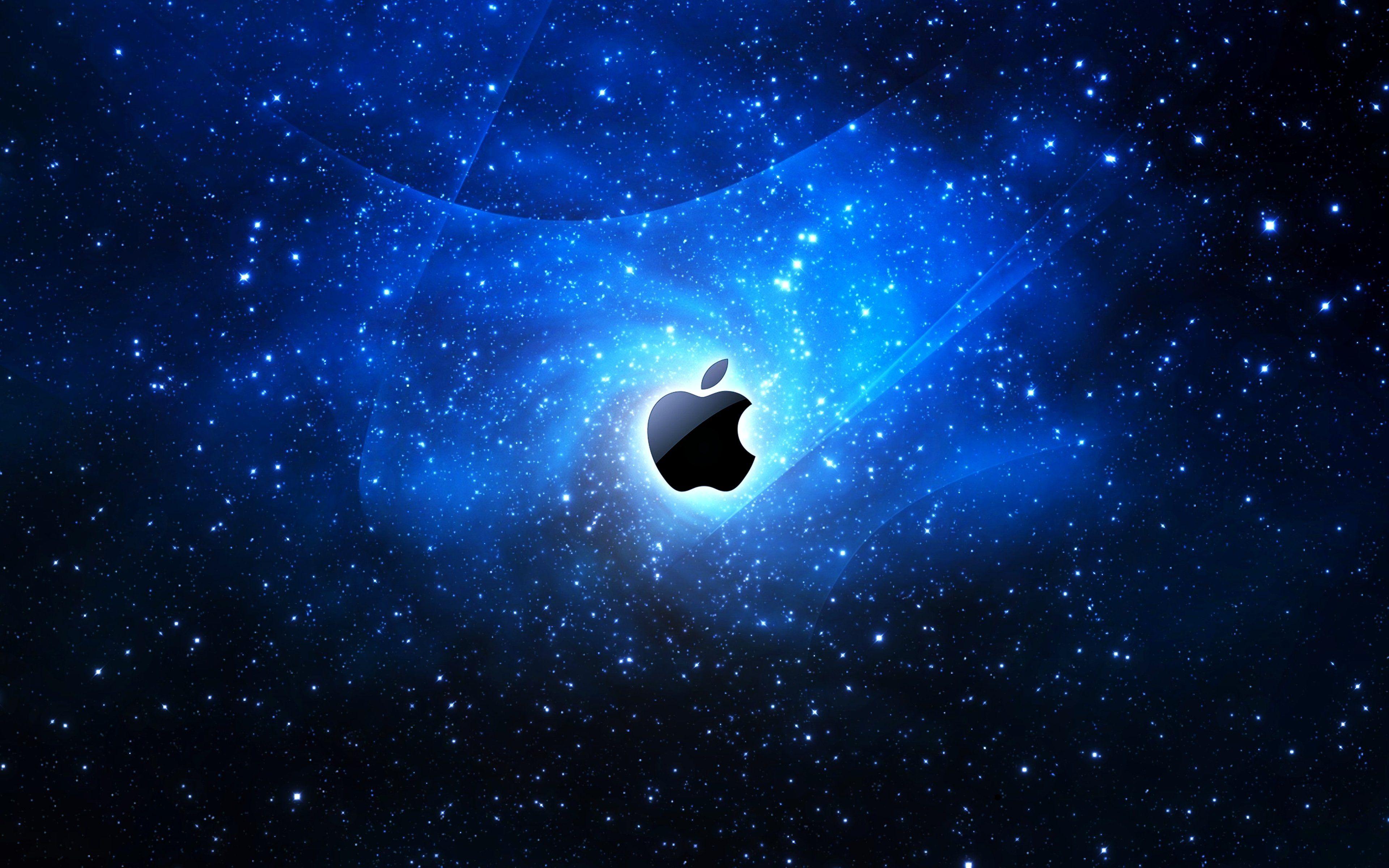 Stars apple mac wallpaper background wallpaperx2400