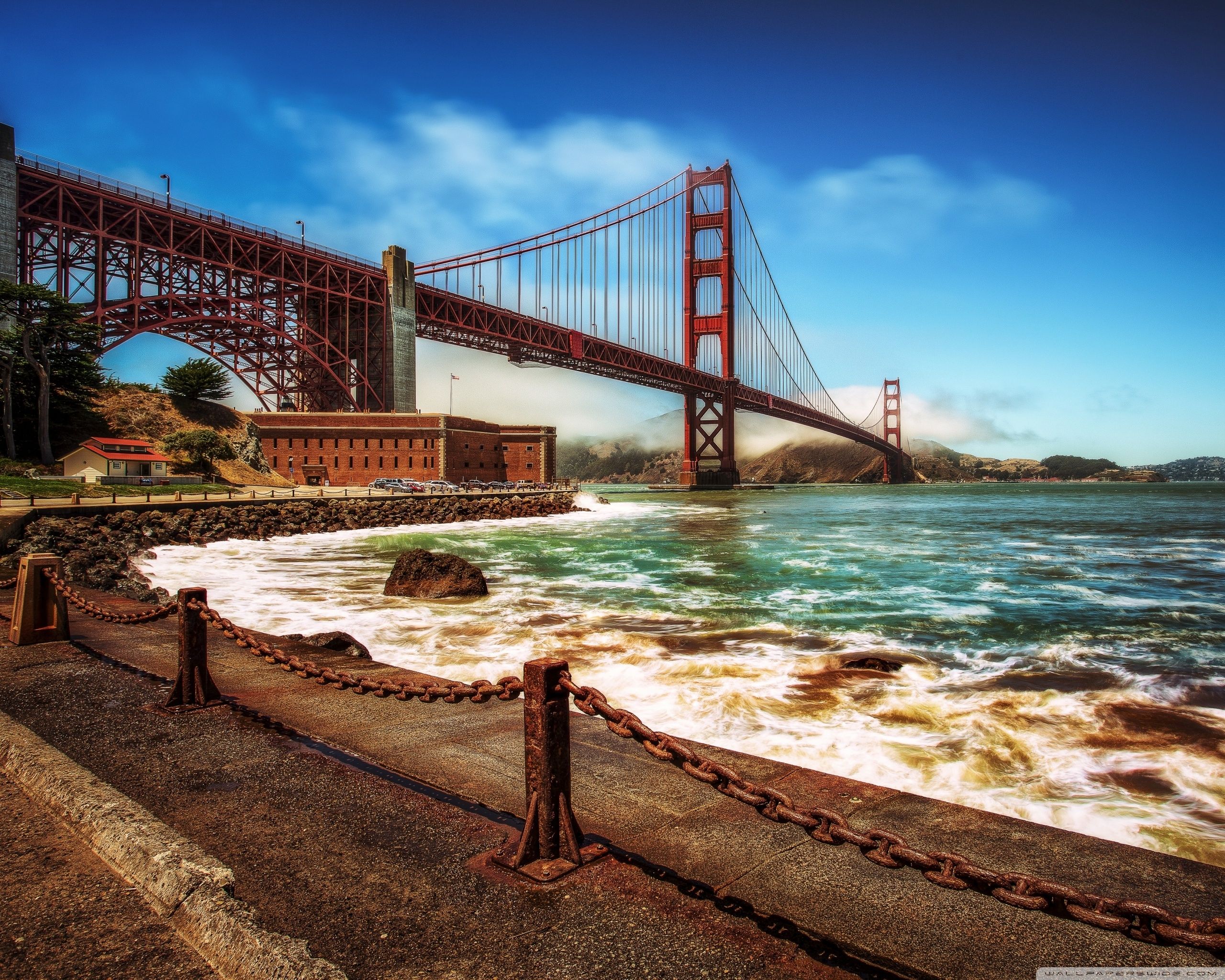 Golden Gate ❤ 4K HD Desktop Wallpaper for 4K Ultra HD TV • Wide