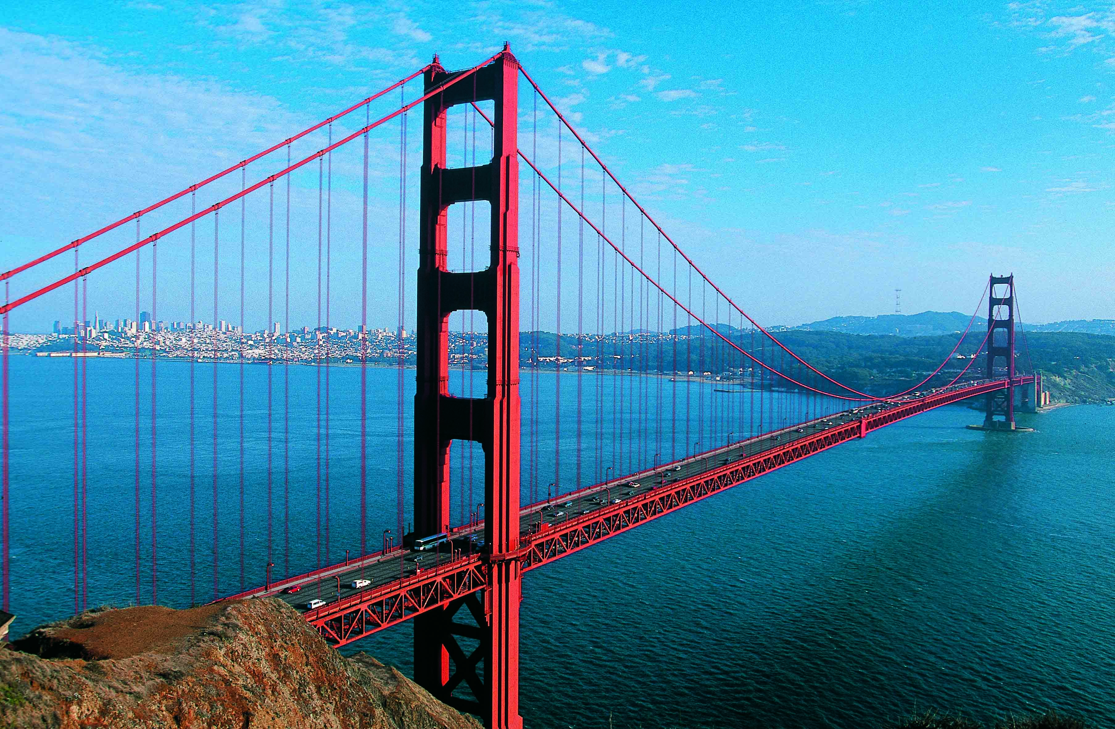 Beautiful Picture Of The Golden Gate Bridge In San Francisco