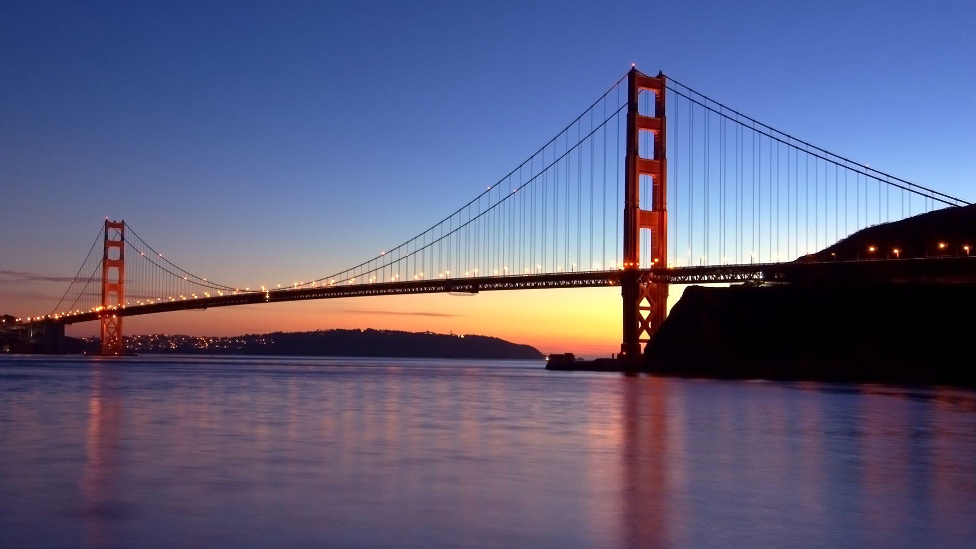 Golden Gate Bridge Front View HD Wallpaper, Background Image