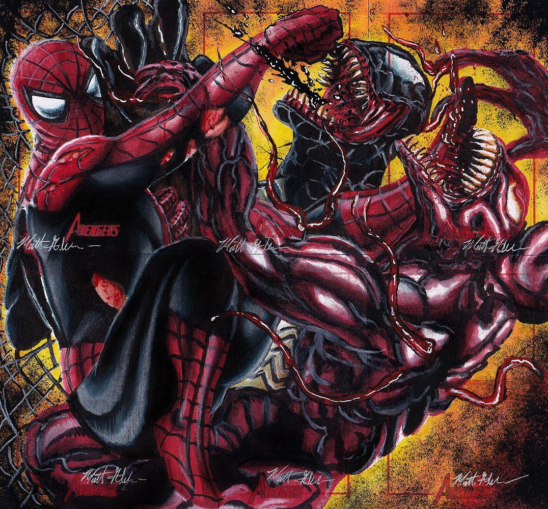 Carnage Spider Man Suit HD Wallpaper, Background Image