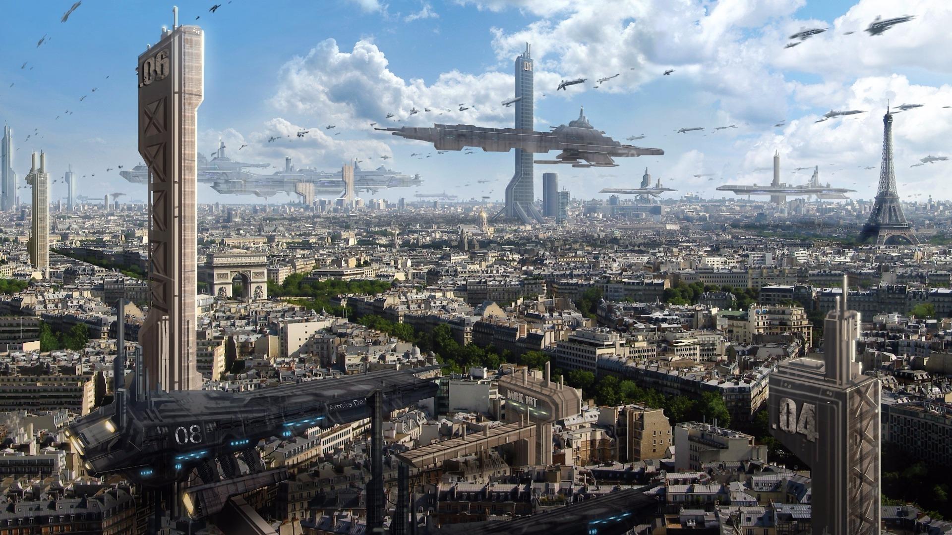 The Future Of Paris Wallpaper. Wallpaper Studio 10