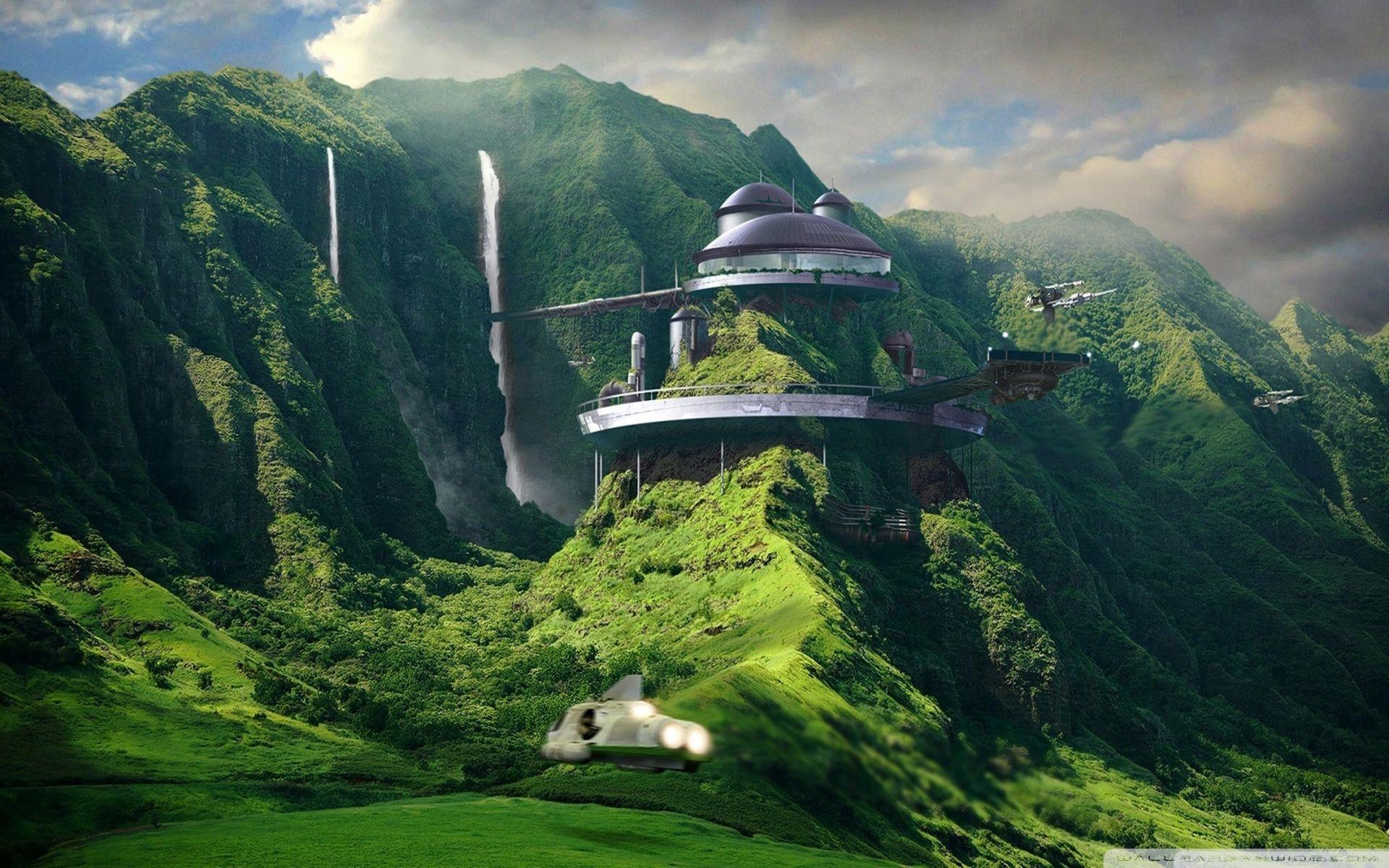 Future House ❤ 4K HD Desktop Wallpaper for 4K Ultra HD TV • Wide