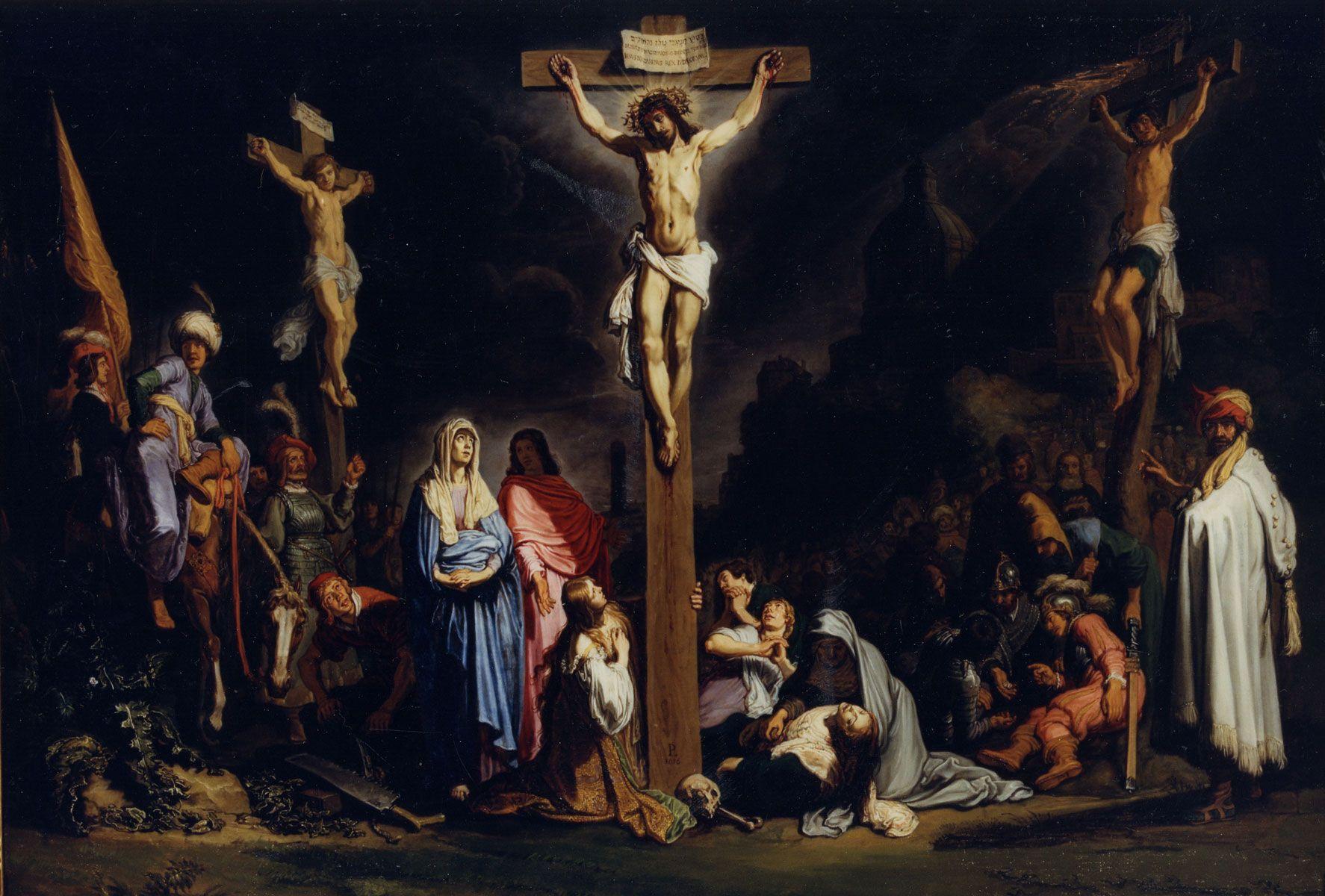 Crucifixion Of Jesus Wallpaperx1200