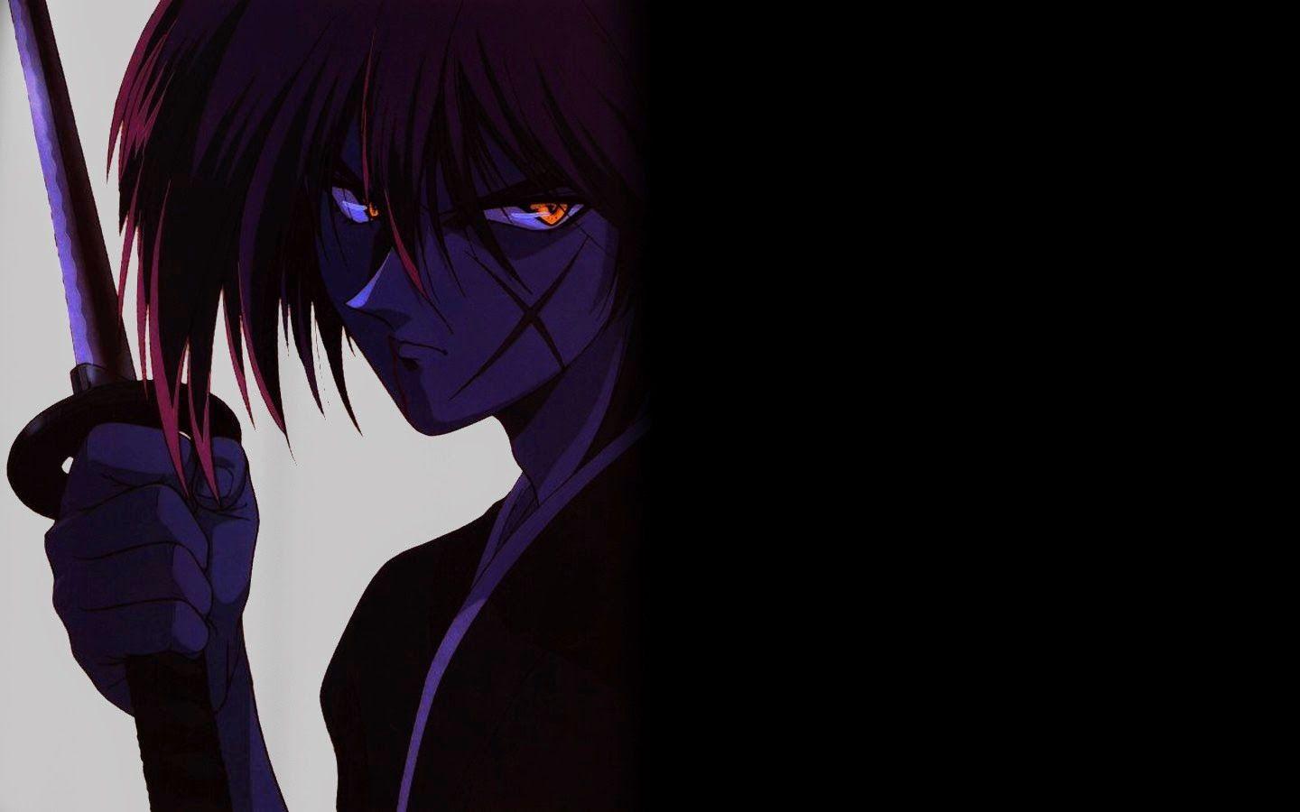 Anime HD Wallpaper, (Rurouni Kenshin) Silluette. Wonderful HD