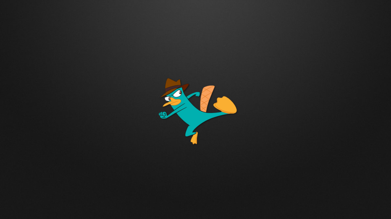 perry the platypus face wallpaper