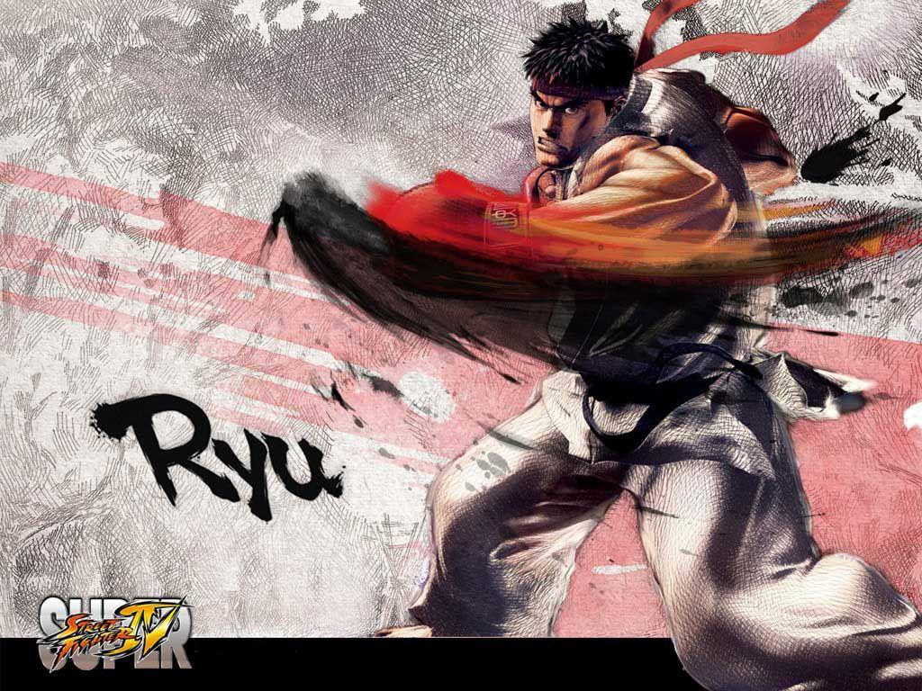 1024x768px Street Fighter Ryu Wallpaper
