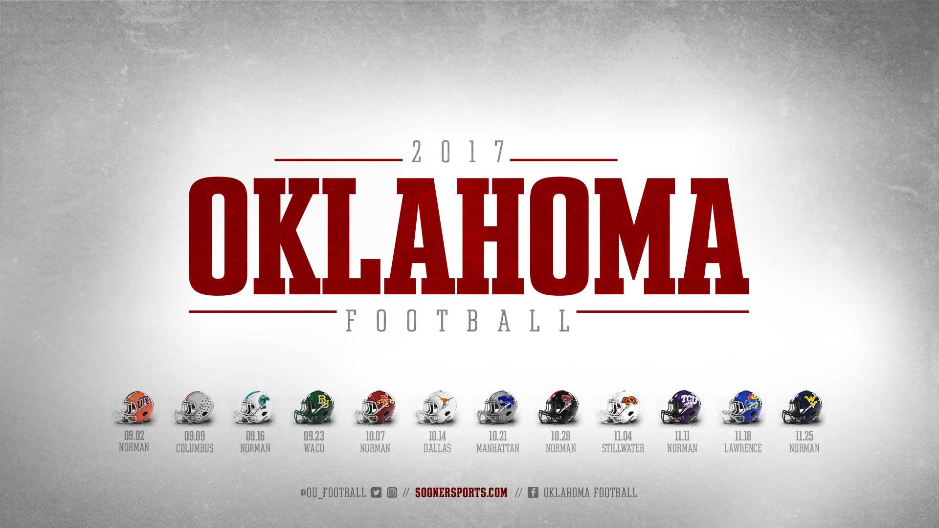 OU's 2017 Big 12 Football Schedule Announced Official Site