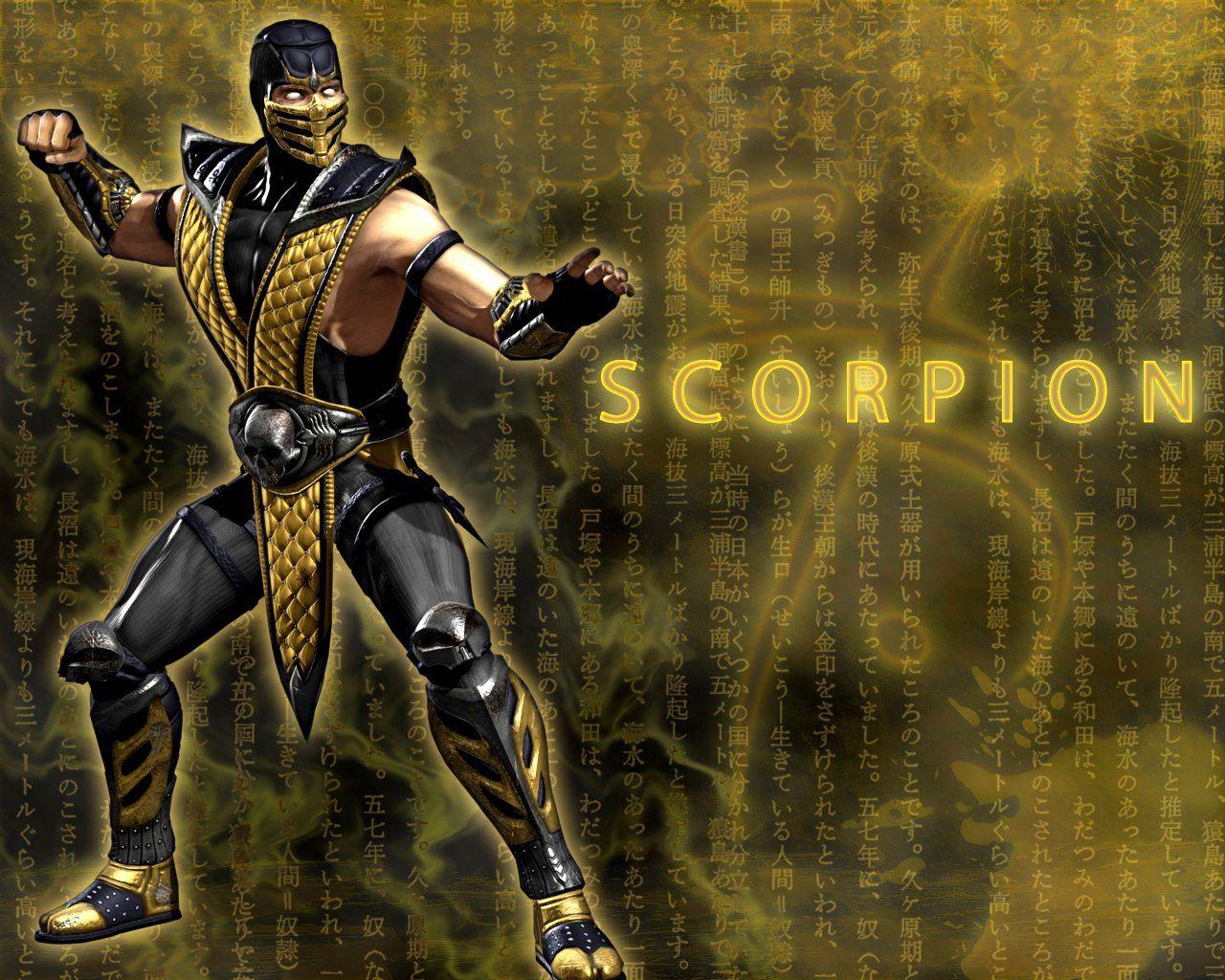 Scorpion Wallpaper MK Vs DC By Zero Ozx