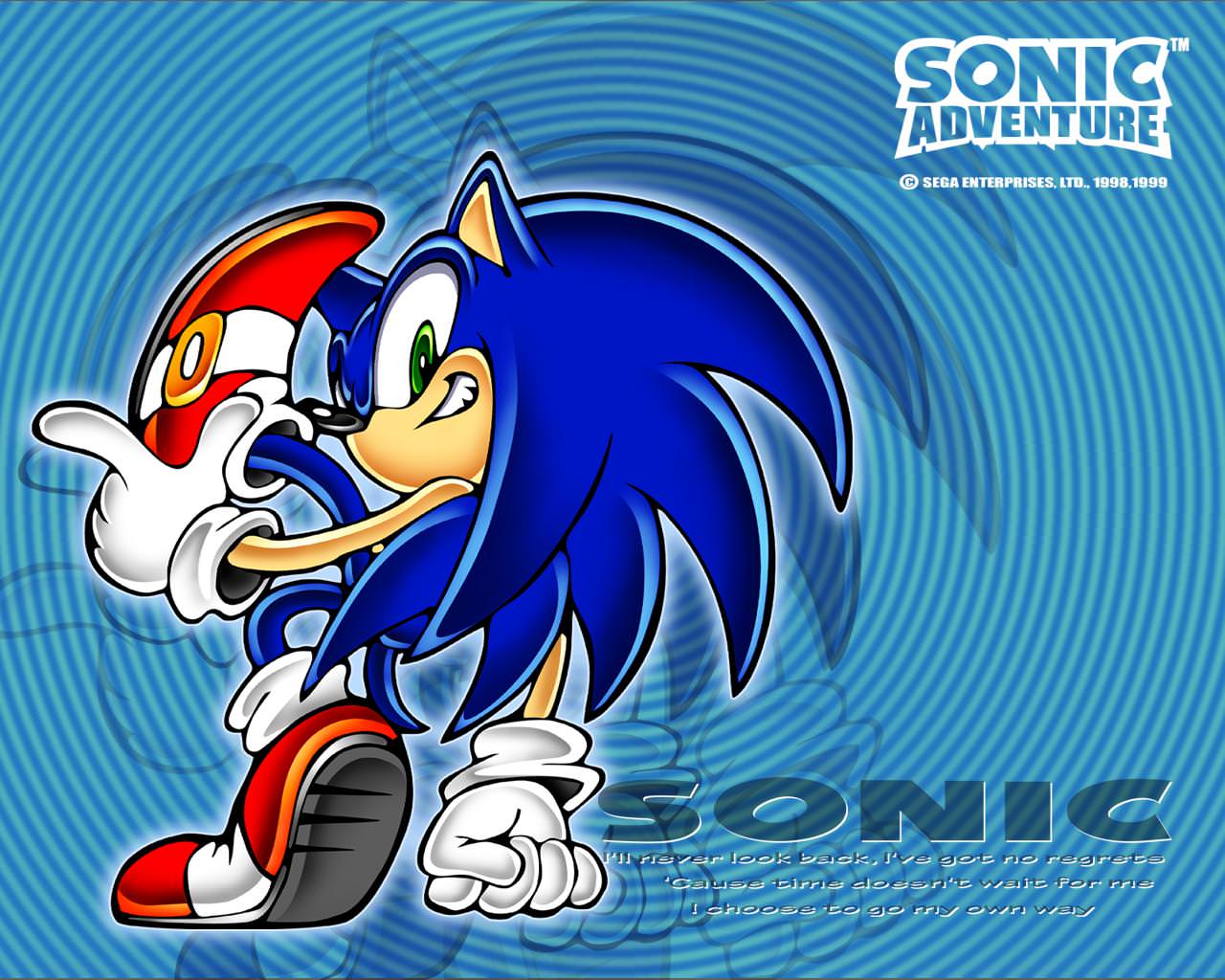 Shadow of a Hedgehog ./ Desktop ./ Sonic Adventure 1 & 2 Wallpaper