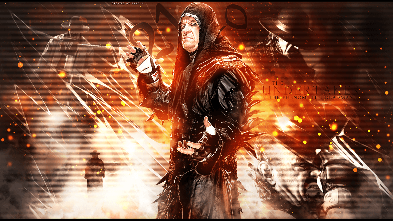 The Undertaker The Phenom The Deadman Wallpaper