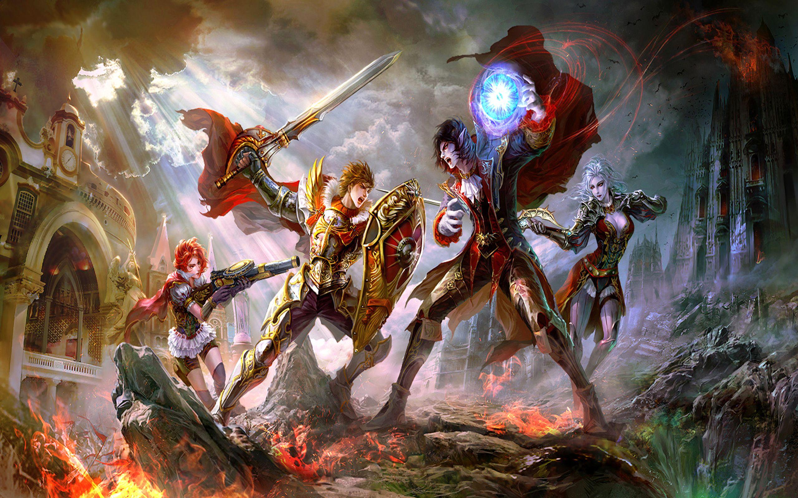 Vampire Wars Wallpaper