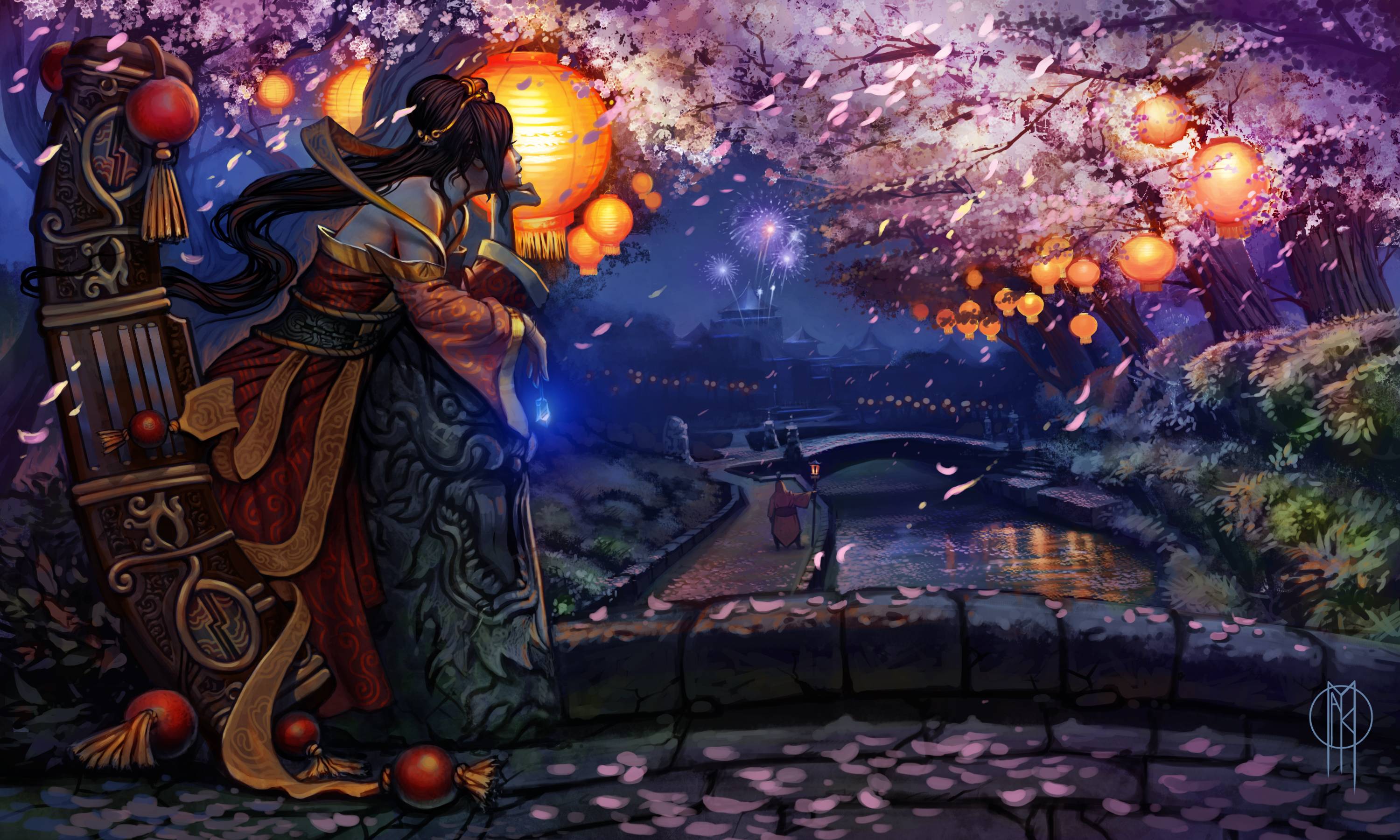 League Of Legends Sona Anime Custom Wallpaper League of Legends