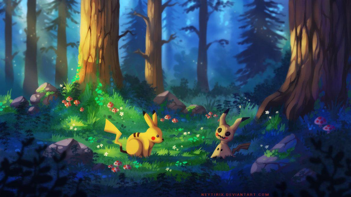 Pokemon Forest Backgrounds - Wallpaper Cave