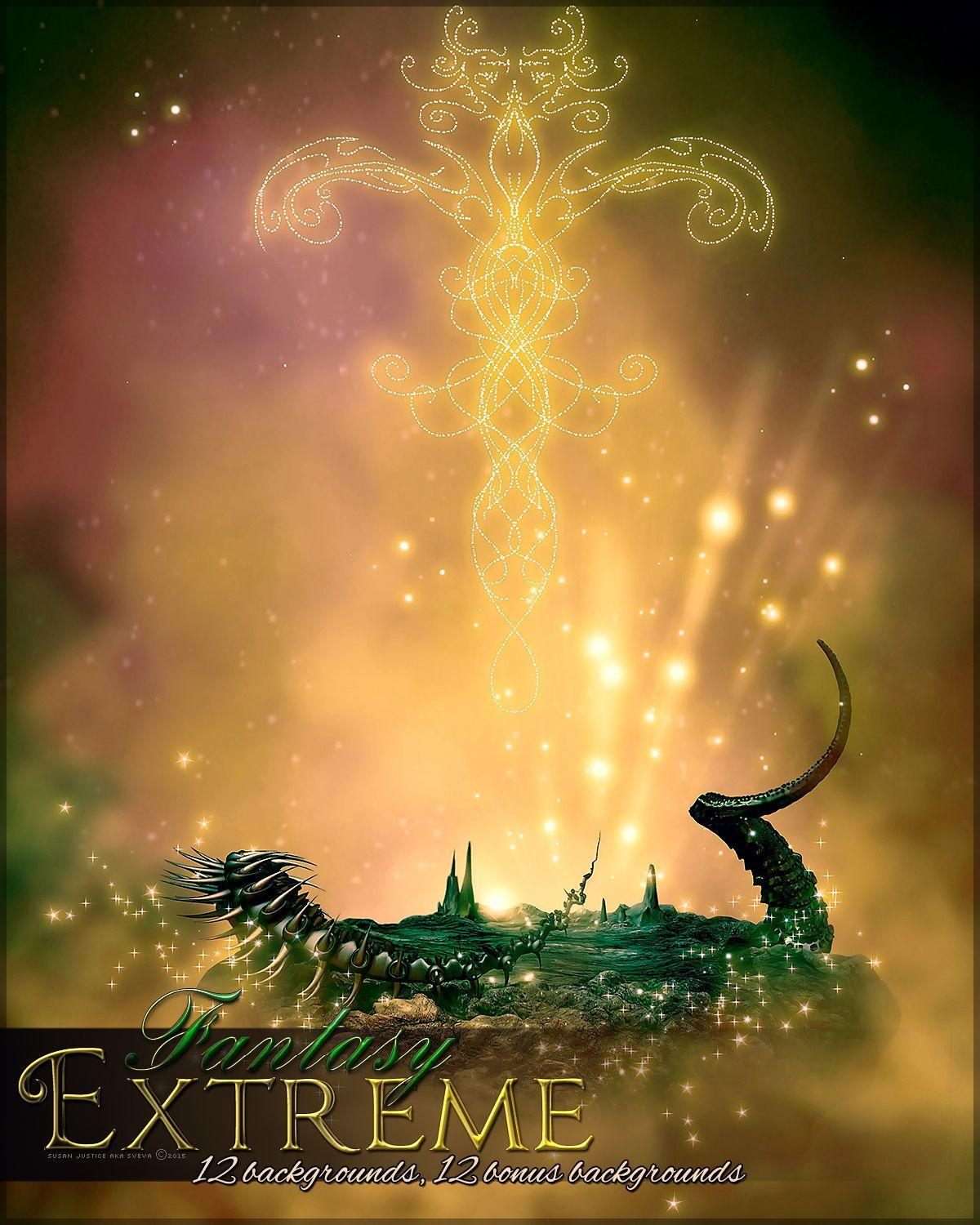 Fantasy Extreme Background 2D Graphics Sveva