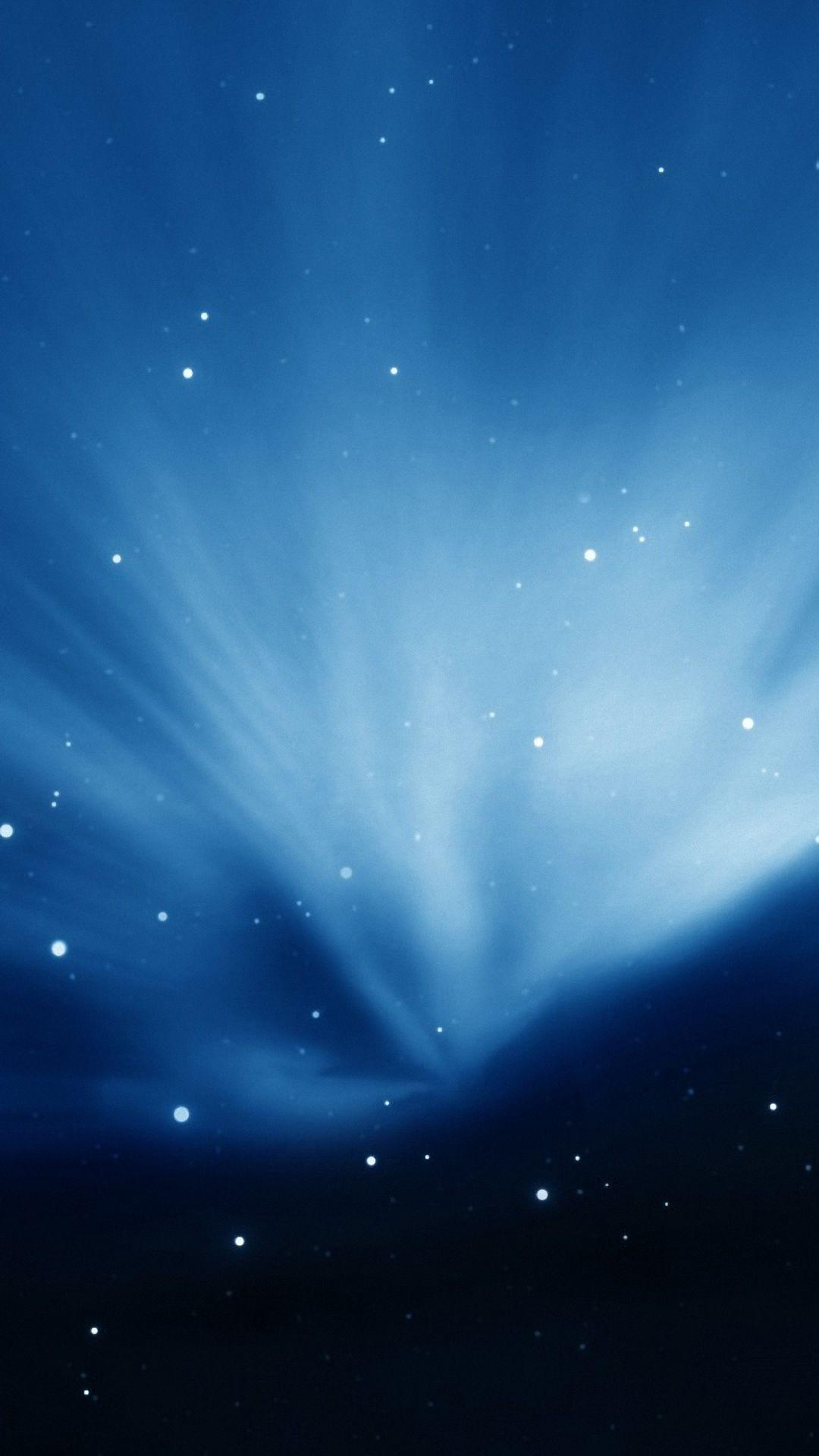 Apple Sky Blue Aurora sony xperia Wallpaper HD 1080x1920