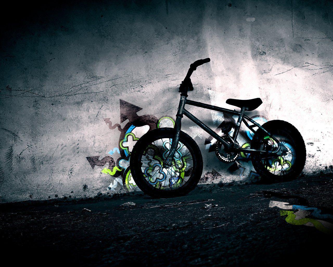 Bmx Graffiti Wallpaper For Bedrooms Bmx Bike Wall Graffiti HD