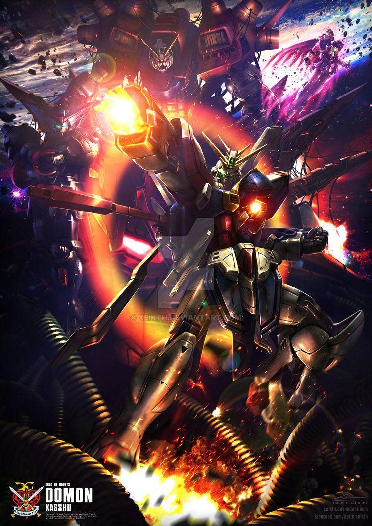 King of Hearts ( Mobile Fighter G Gundam ) Fan Art