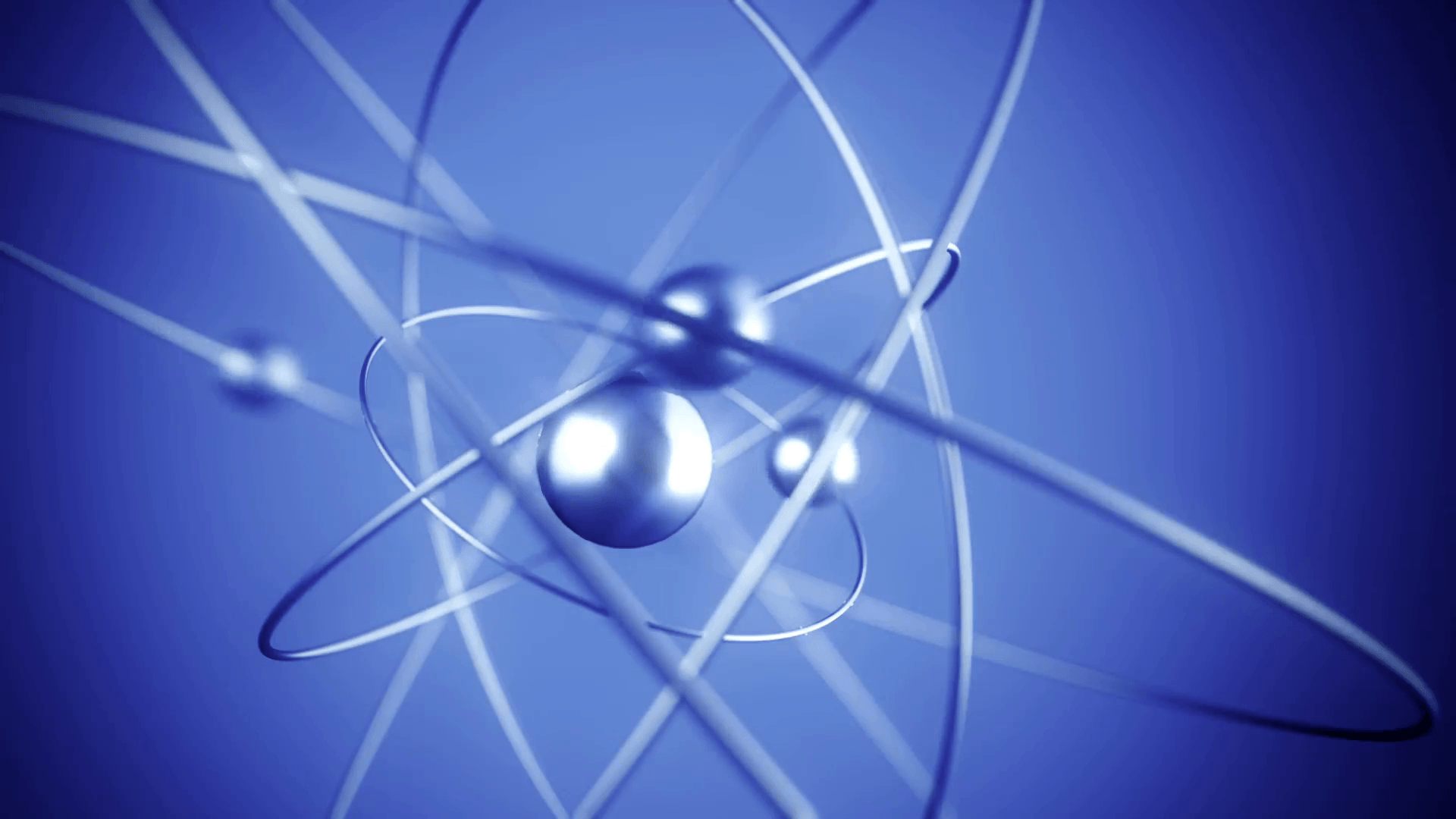 Molecules, chemistry, atoms and particles background. Nuclear. Stock