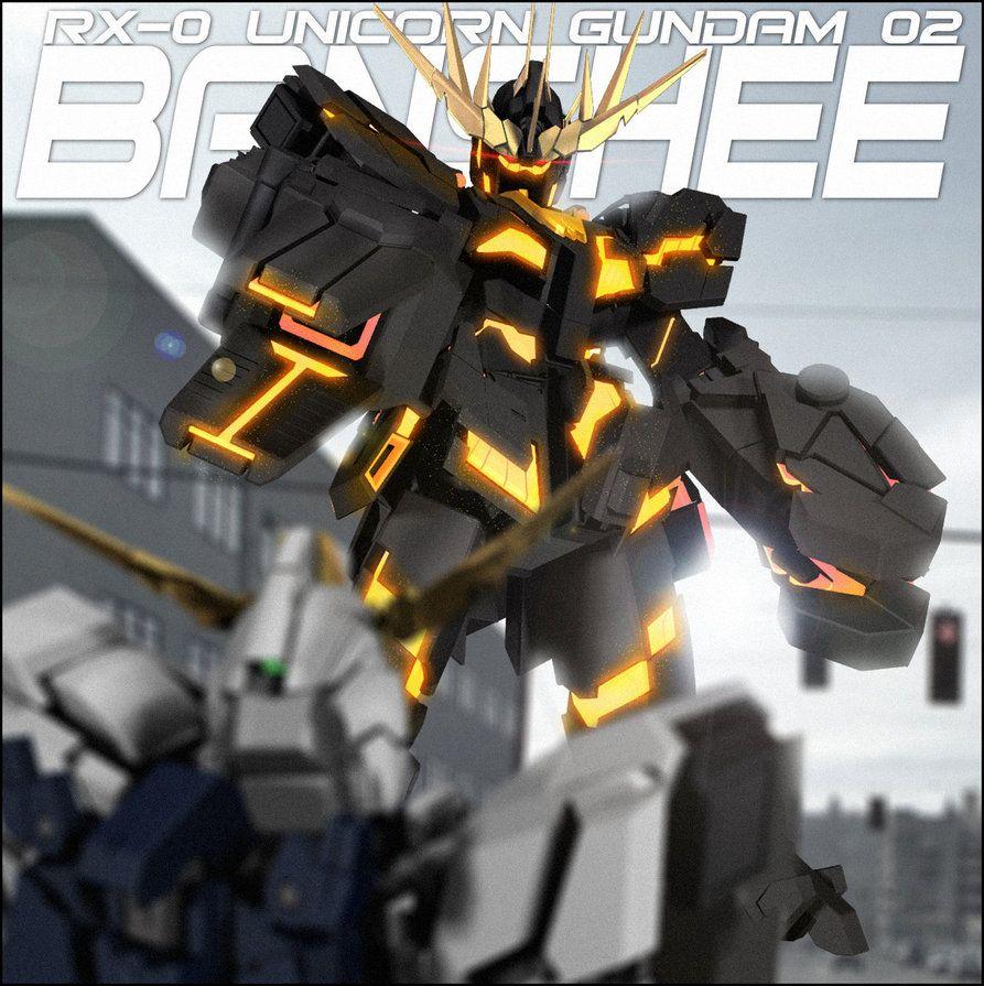 RX 0 UNICORN GUNDAM 02 BANSHEE (DESTROY MODE)