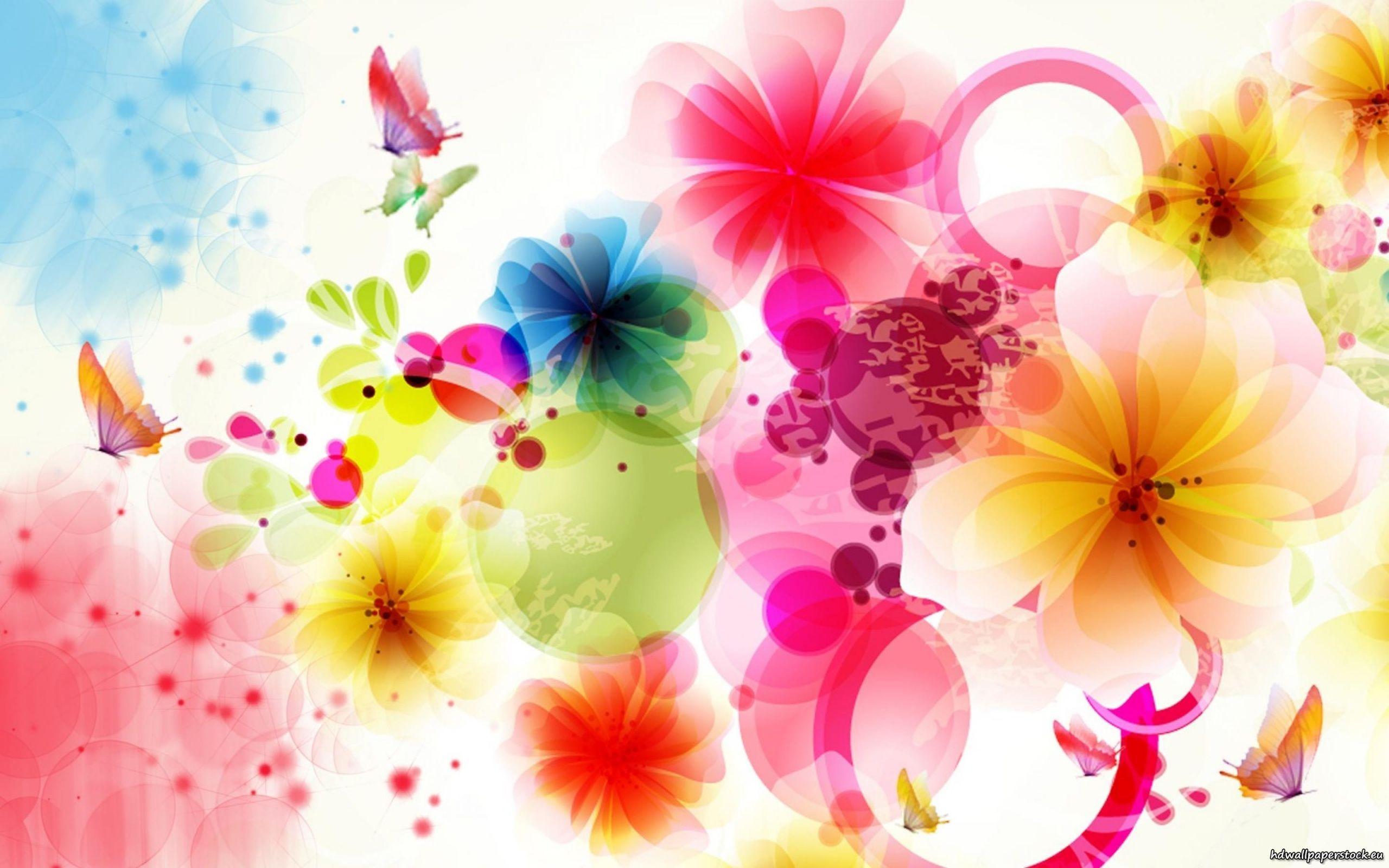 Abstract Floral Image 6 HD Wallpaper. montras. HD