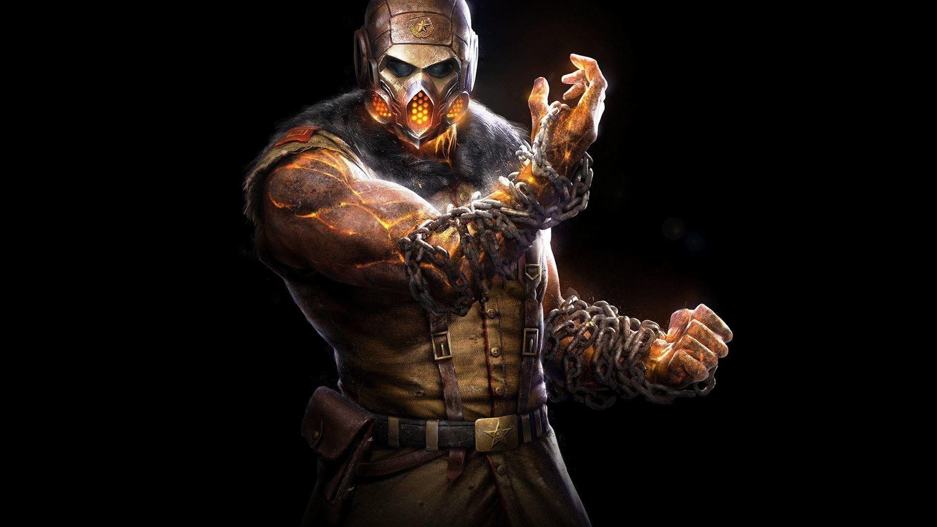 Scorpion from mortal combat 3D graphic wallpaper HD wallpaper