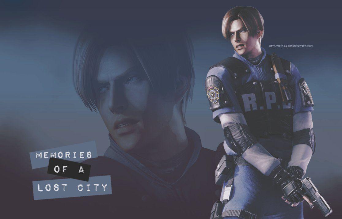 Leon S. Kennedy Memories of a Lost City Wallpaper