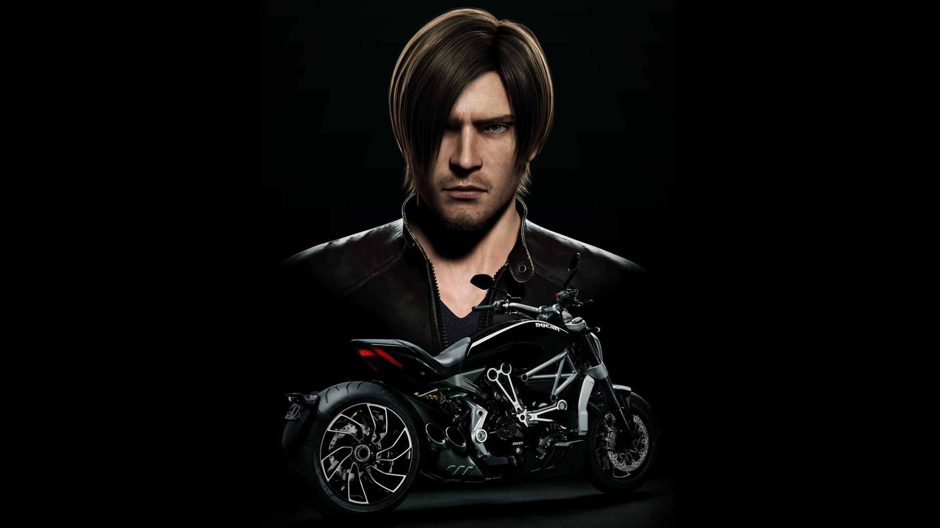 Leon Resident Evil: Vendetta Movie Wallpaper