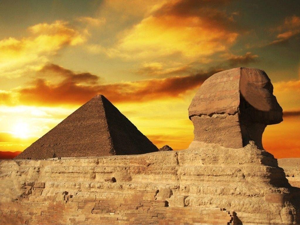 Wallpaper Sphinx And Pyramid Egypt x 768 Metropolis