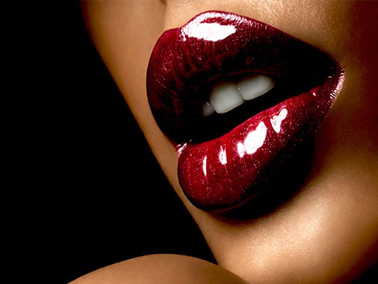 Dark Red Lips Wallpapers - Wallpaper Cave