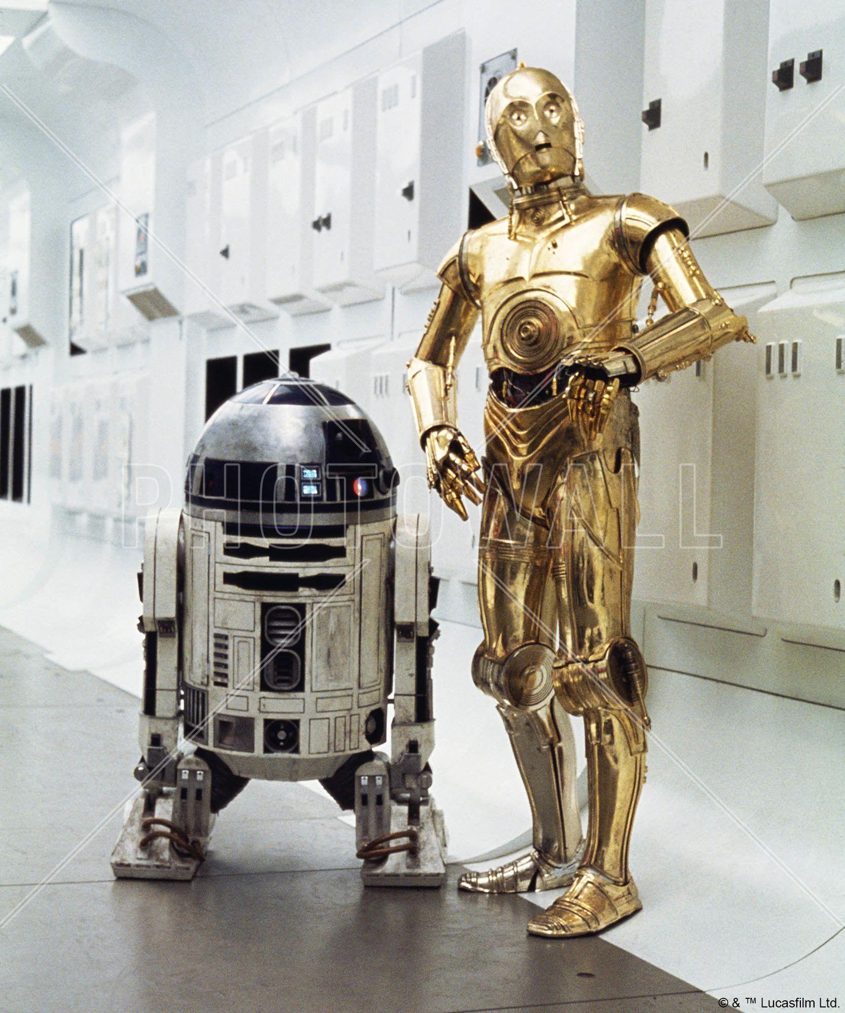 Star Wars R2d2 And C3po Wallpaper