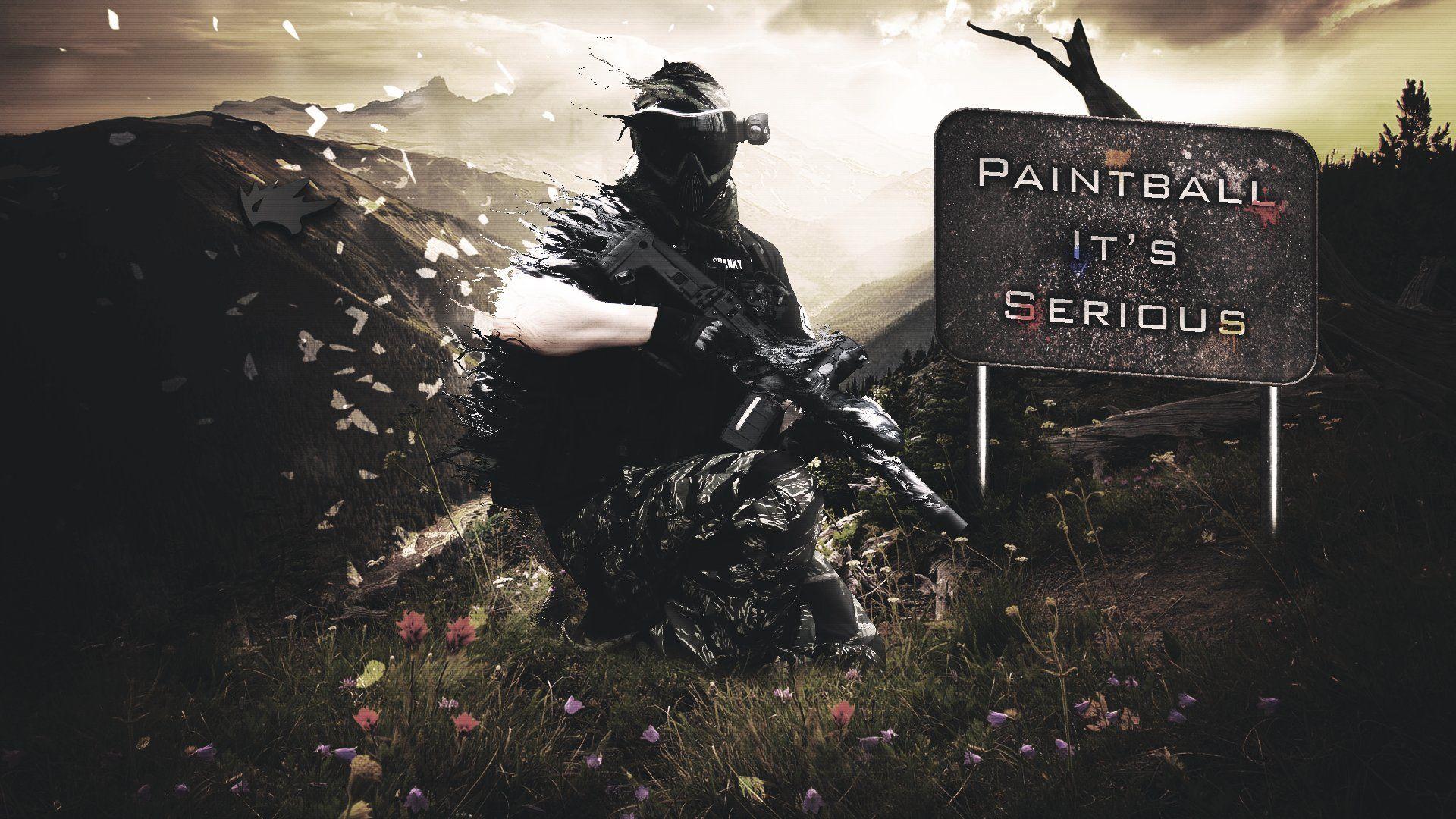 Paintball HD Widescreen Wallpaper Desktop