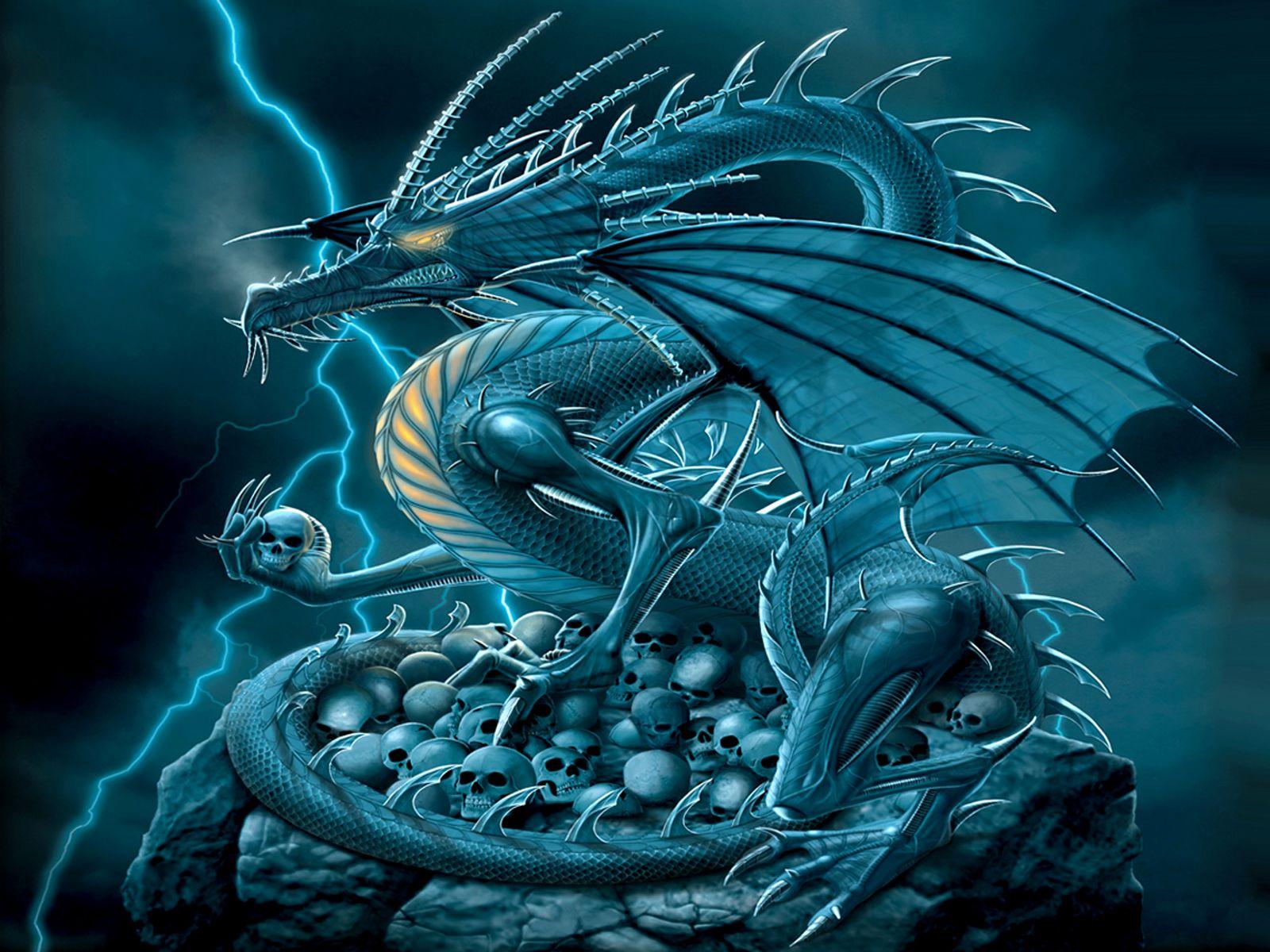 Cool Fantasy Dragon Wallpaper