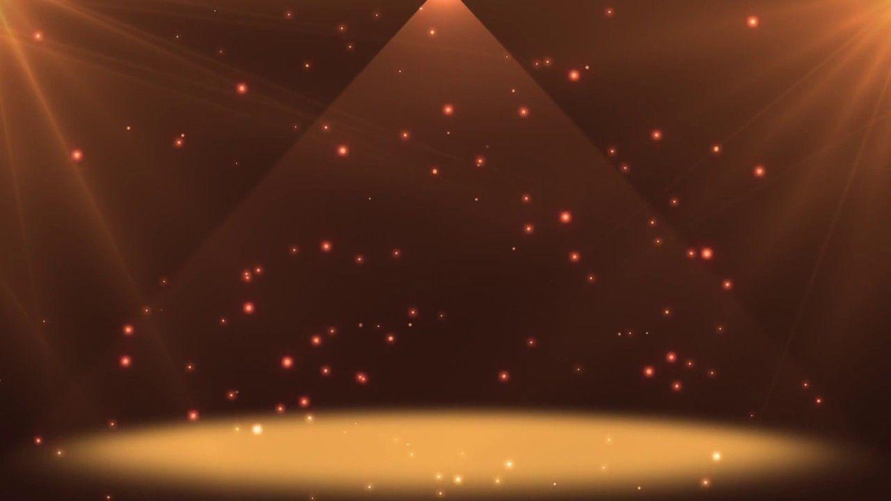 Spotlight Background (Gold) / HD Background Video
