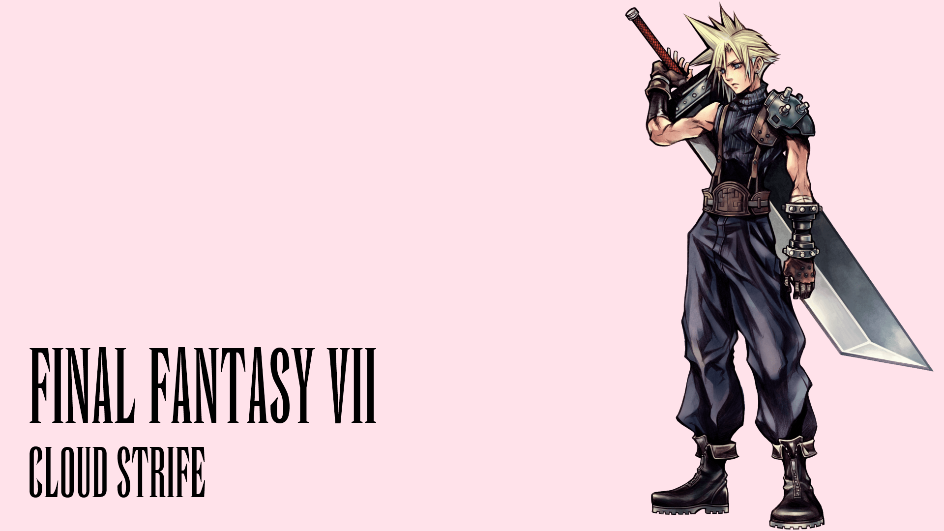 Cloud Strife HD Wallpaper from Final Fantasy VIIx1080