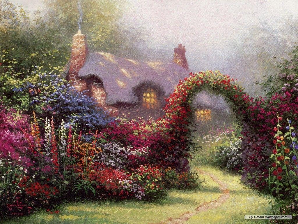 Thomas Kinkade Art. ART KINKADE☀. Nature