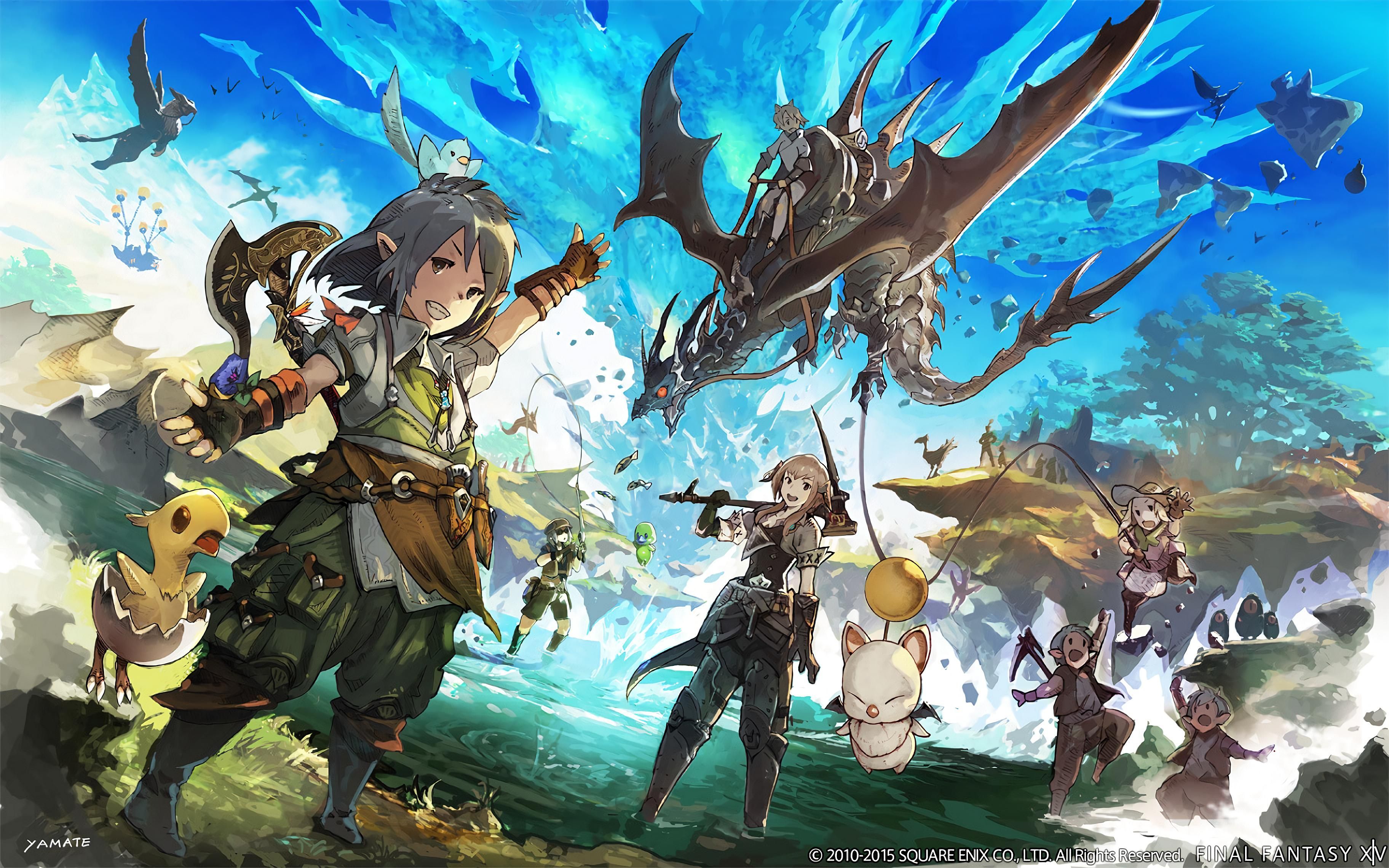 Final Fantasy XIV Stormblood Wallpapers Wallpaper Cave