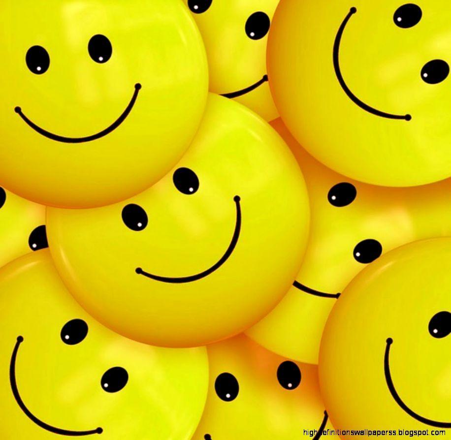 Download Yellow Happy Smiley Face Stress Balls Wallpaper  Wallpaperscom